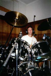 Dave C on drums